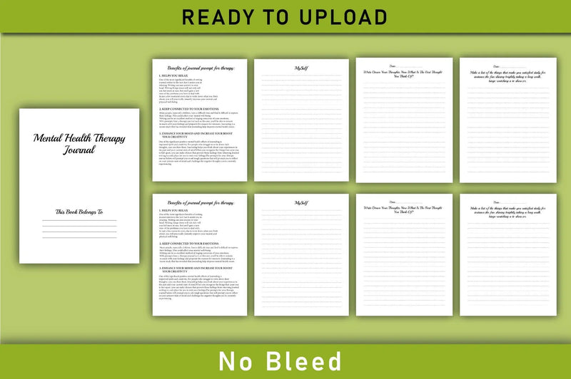 Mental Health Therapy Planner - CraftNest - Digital Crafting and Art