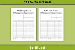 ADHD Daily Planner Bundle - CraftNest - Digital Crafting and Art
