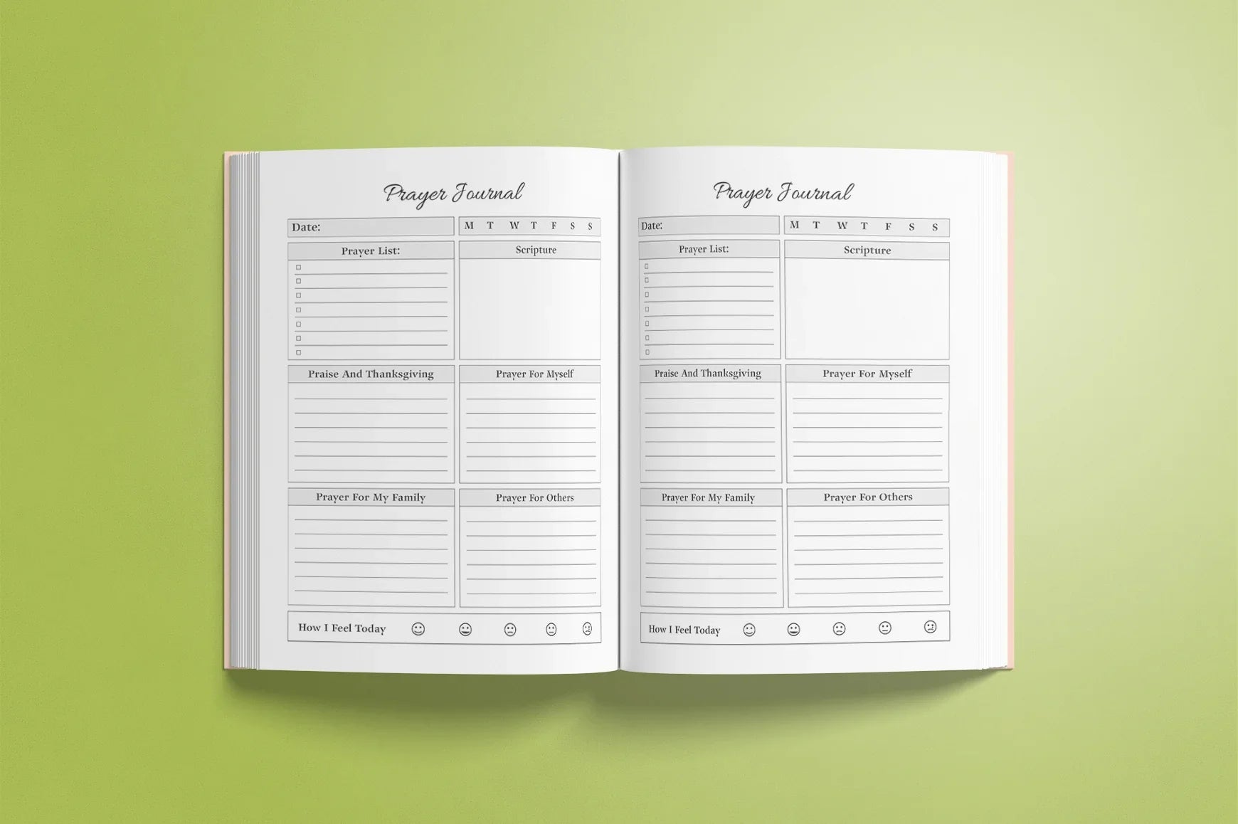 Prayer Planner - CraftNest - Digital Crafting and Art