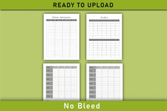 Client Appointment Book Planner  Bundle - CraftNest - Digital Crafting and Art