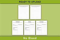 Anti Anxiety Planner - Printable Planner - CraftNest - Digital Crafting and Art
