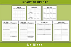 Mental Health Planner Bundle - CraftNest - Digital Crafting and Art