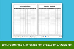 Running Logbook Planner Bundle - CraftNest - Digital Crafting and Art