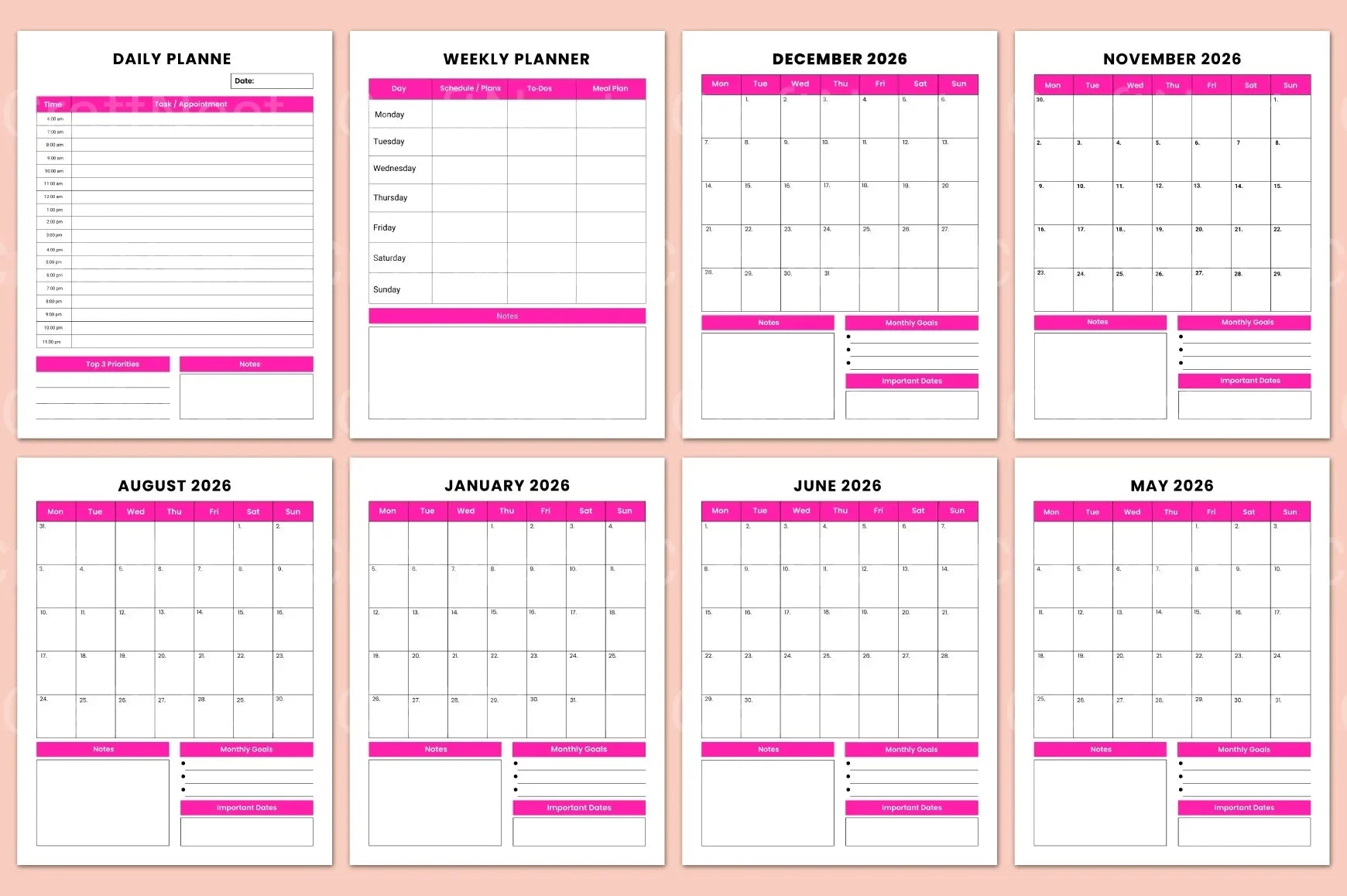 Ultimate Mom Planner for Busy Schedules - CraftNest - Digital Crafting and Art