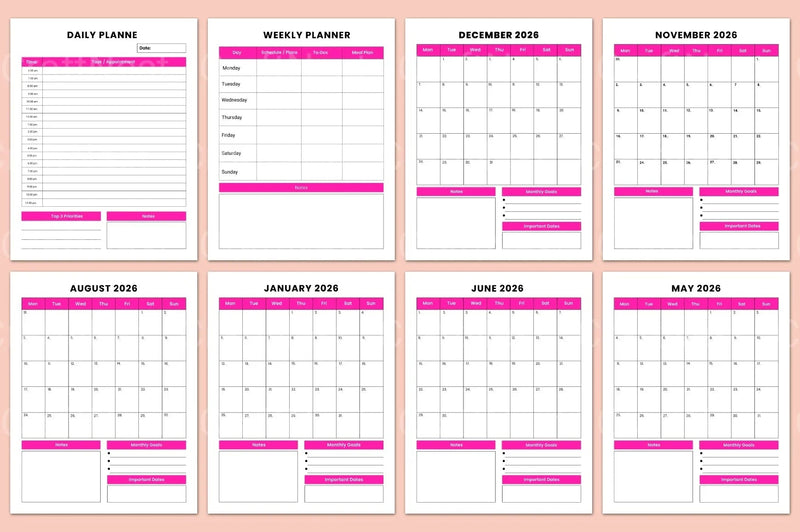 Ultimate Mom Planner for Busy Schedules - CraftNest - Digital Crafting and Art