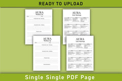 Aura Guide Book Planner - CraftNest - Digital Crafting and Art
