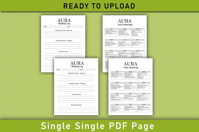 Aura Guide Book Planner - CraftNest - Digital Crafting and Art