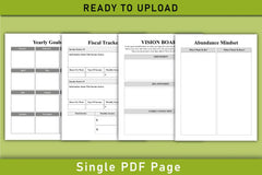 Manifestation Planner  Bundle - CraftNest - Digital Crafting and Art