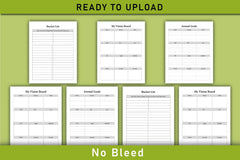 Goal Planner  Bundle - CraftNest - Digital Crafting and Art