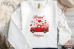 Valentine's Day Truck Hearts Clipart Bundle 5 - CraftNest - Digital Crafting and Art