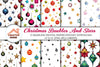 Christmas Baubles & Stars Clipart Bundle