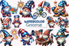 4th of July Gnome Clipart Bundle