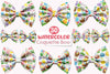 Easter Coquette Bow Clipart Bundle