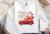 Valentine's Day Truck Hearts Clipart Bundle