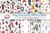Cozy Scarves & Mittens Clipart Bundle