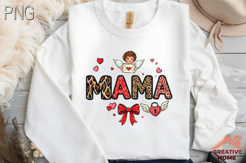 Valentine Mama Coquette Clipart Bundle - CraftNest - Digital Crafting and Art