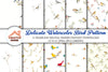 Delicate Bird Pattern Clipart Bundle