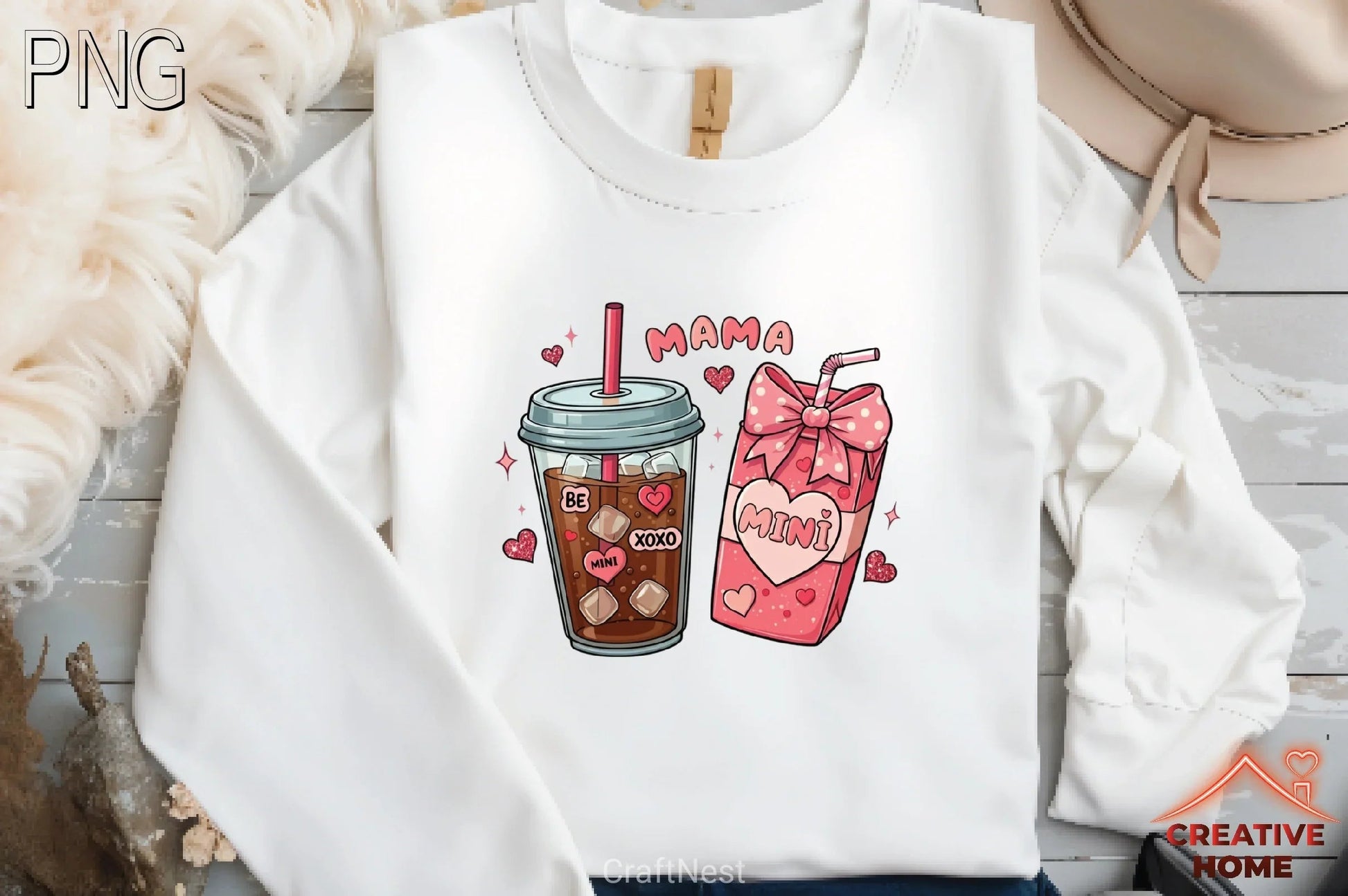 Mama Mini Valentines Clipart Bundle - CraftNest - Digital Crafting and Art