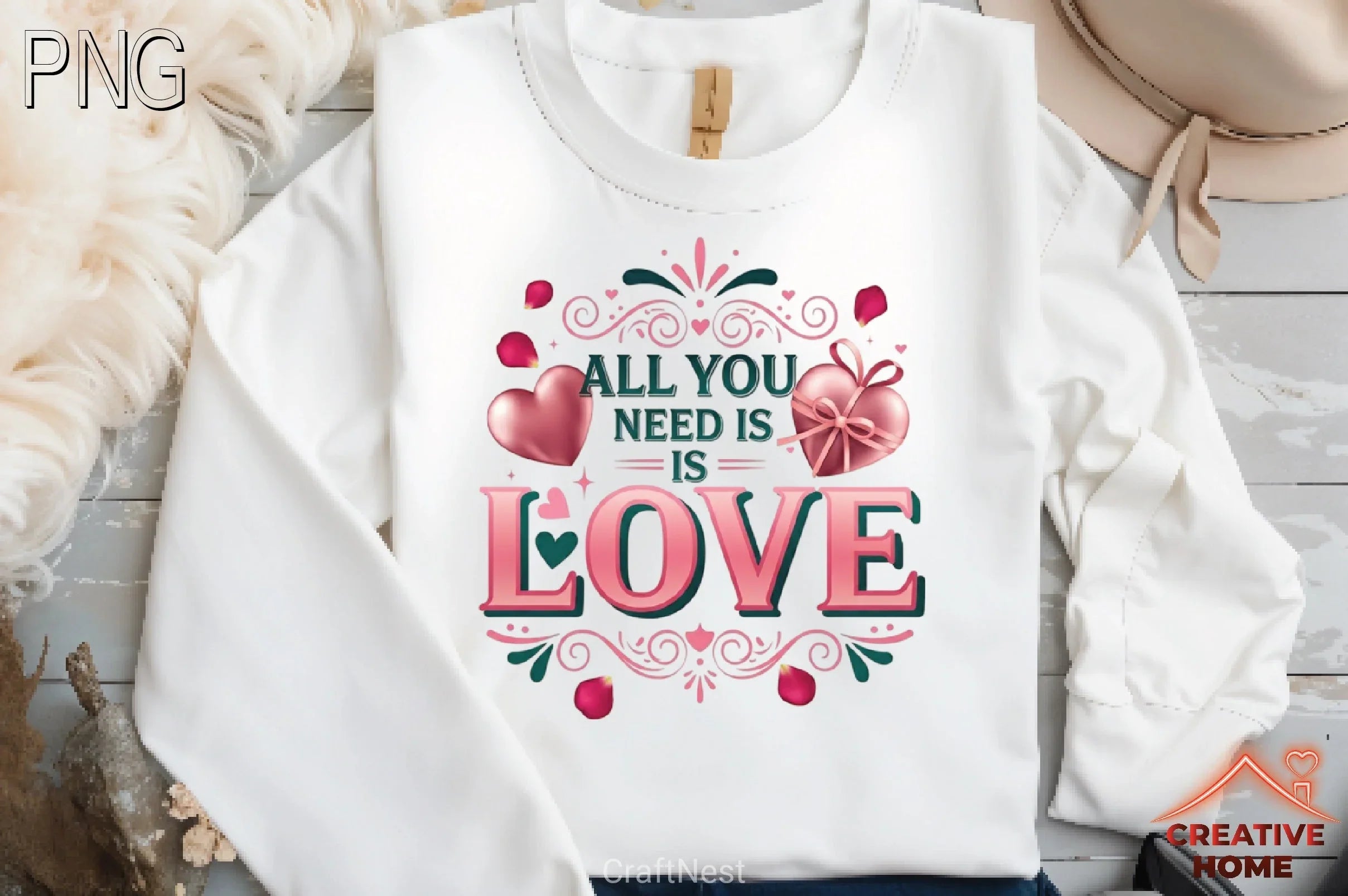 Valentine's Love Clipart Bundle - CraftNest - Digital Crafting and Art