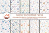 Easter Butterflies Floral Clipart Bundle