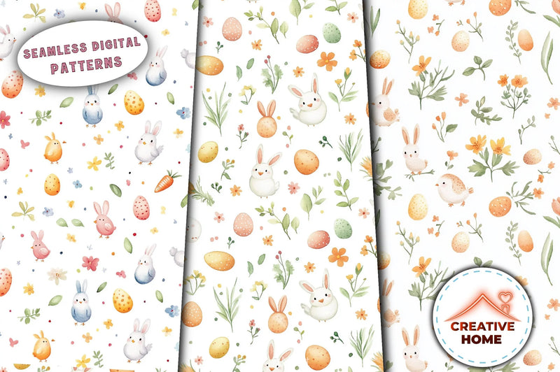Easter Chicks Spring Blooms Clipart Bundle - CraftNest - Digital Crafting and Art