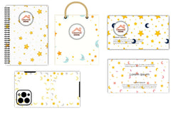 Cartoon Stars & Moons Clipart Bundle - CraftNest - Digital Crafting and Art