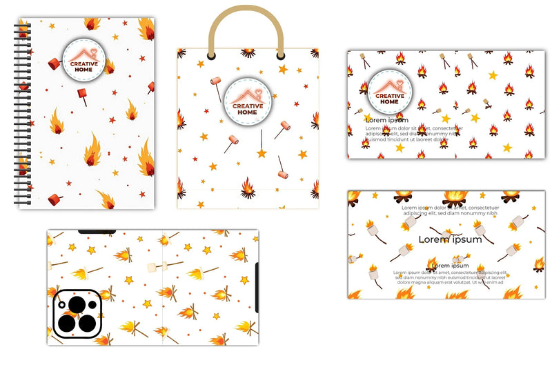 Cozy Camping Clipart Bundle - CraftNest - Digital Crafting and Art