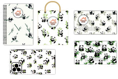 Cute Bamboo Munching Pattern Clipart Bundle - CraftNest - Digital Crafting and Art