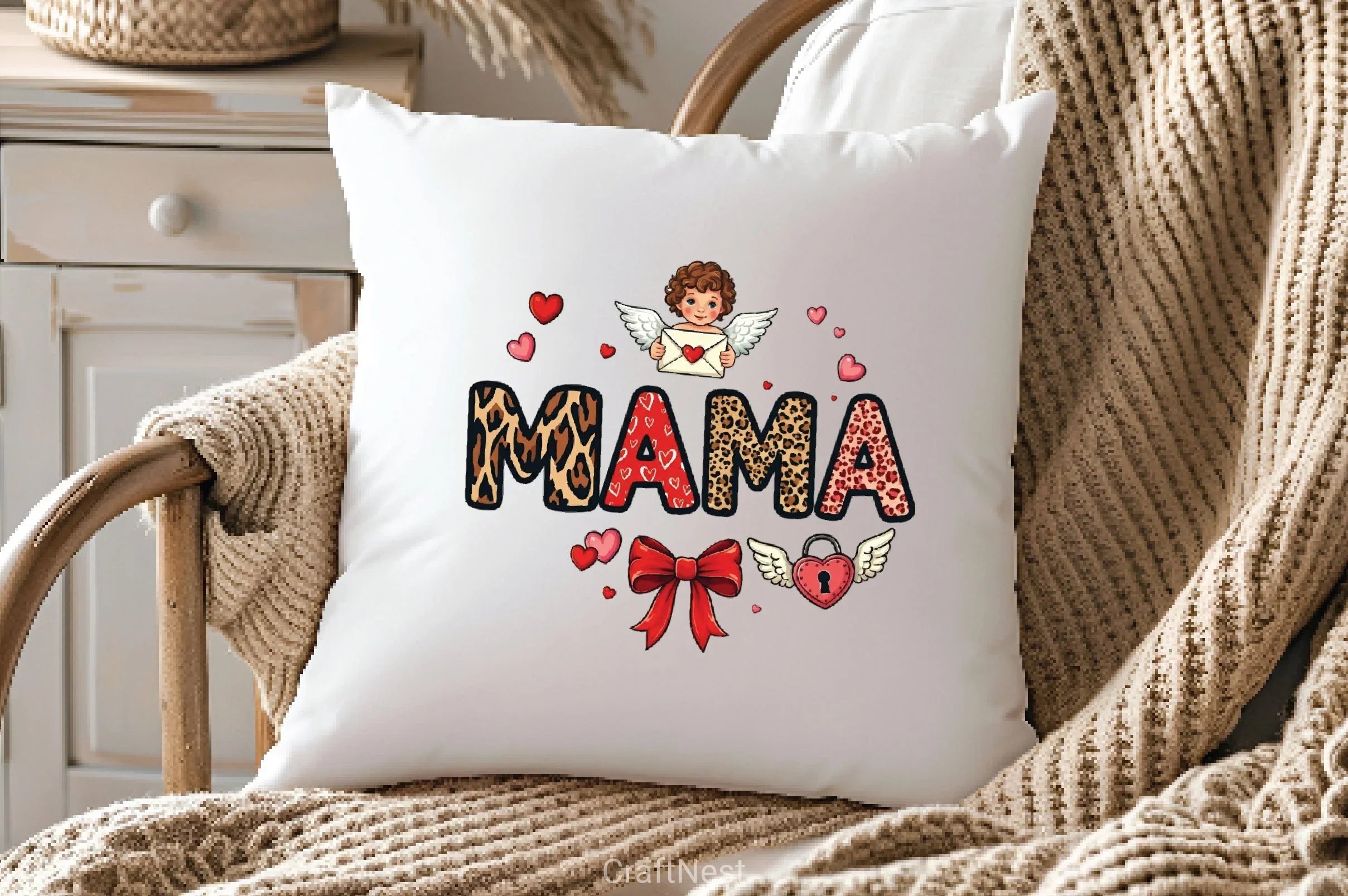 Valentine Mama Coquette Clipart Bundle - CraftNest - Digital Crafting and Art