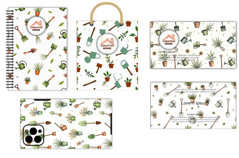 Gardening Tools & Plants Clipart Bundle - CraftNest - Digital Crafting and Art