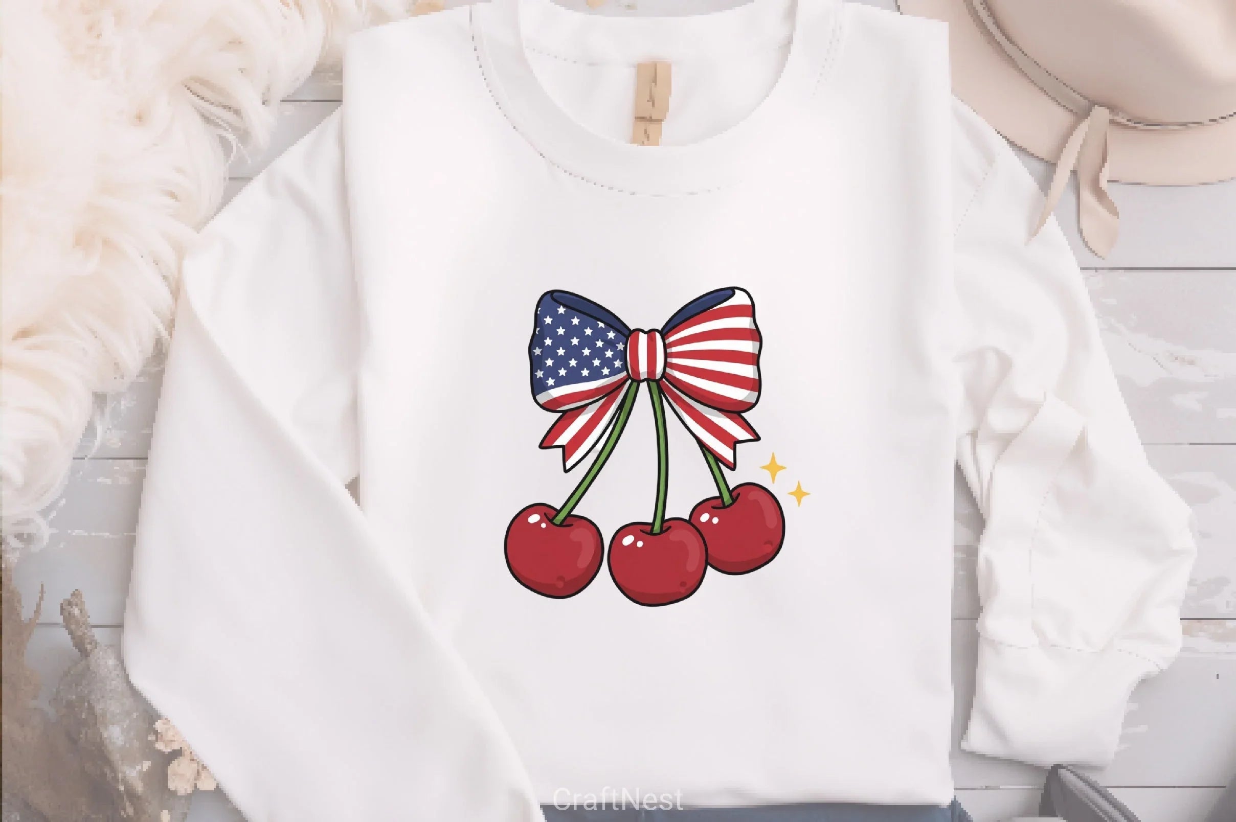 Coquette July 4th Clipart Bundle - CraftNest - Digital Crafting and Art