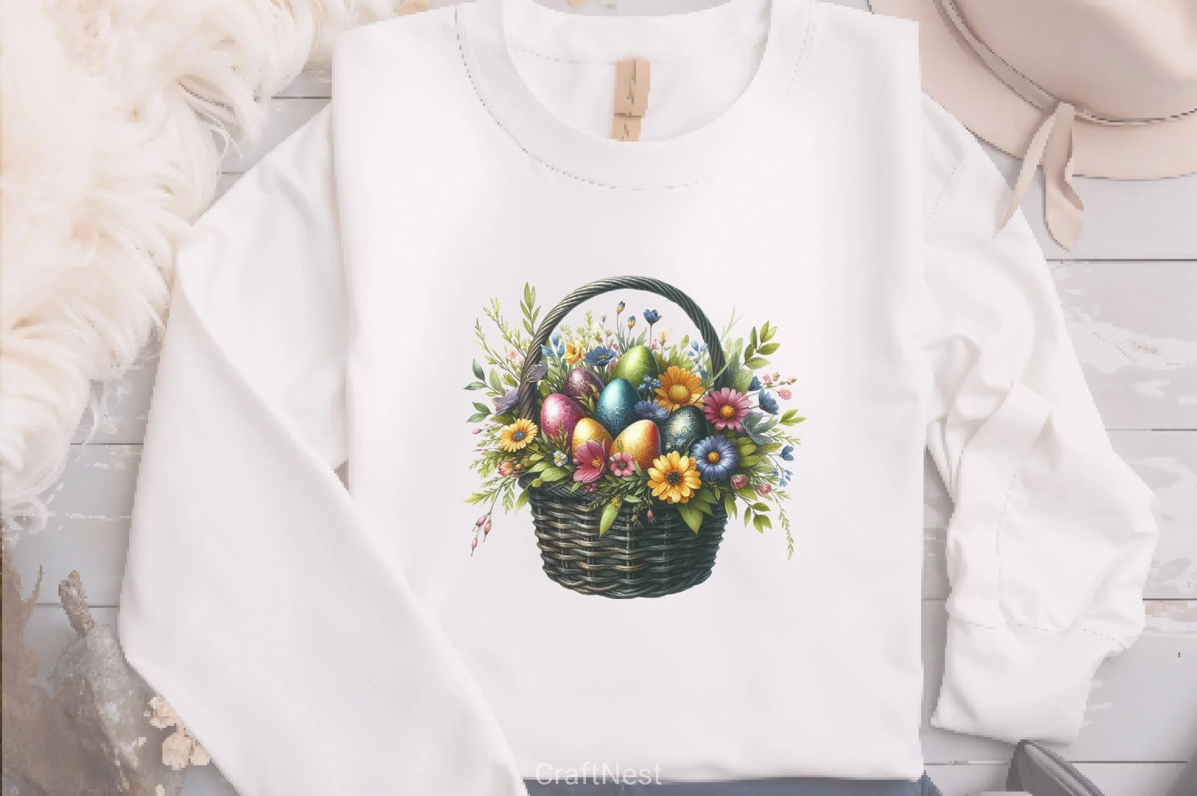 Gothic Easter Basket Clipart Bundle - CraftNest - Digital Crafting and Art