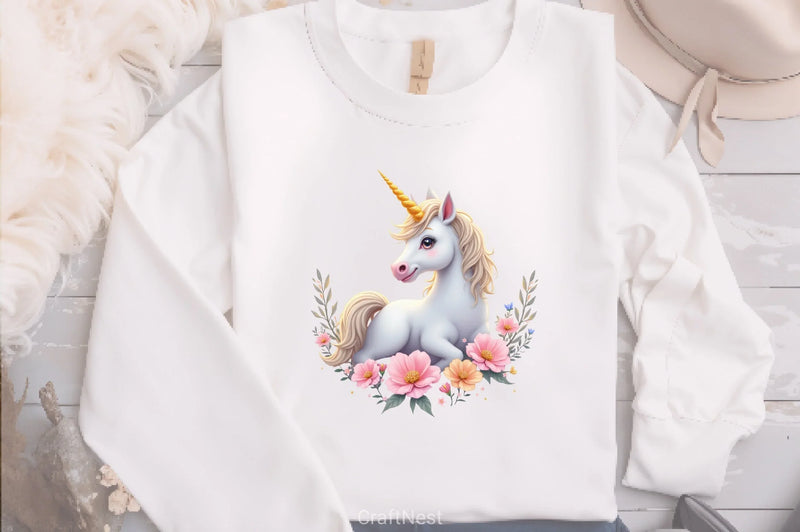 Enchanted Unicorn Clipart Bundle - CraftNest - Digital Crafting and Art