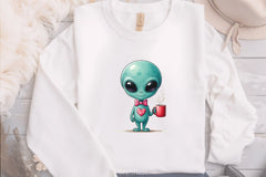 Valentine Aliens Clipart Bundle - CraftNest - Digital Crafting and Art