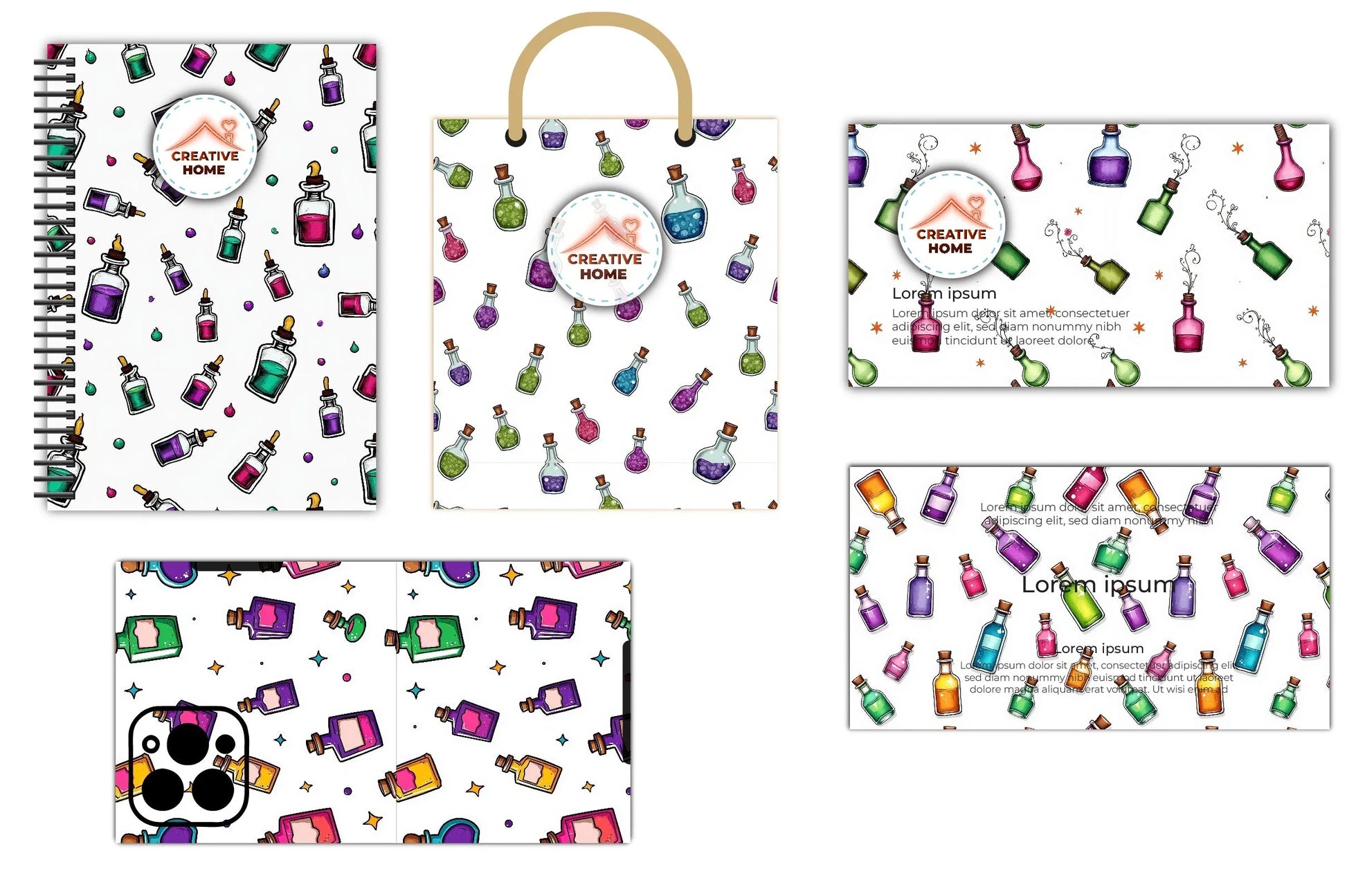 Magical Apothecary Clipart Bundle - CraftNest - Digital Crafting and Art