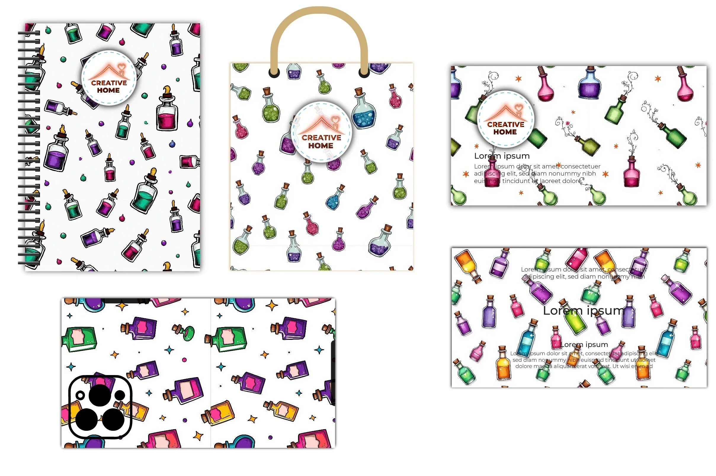 Magical Apothecary Clipart Bundle - CraftNest - Digital Crafting and Art