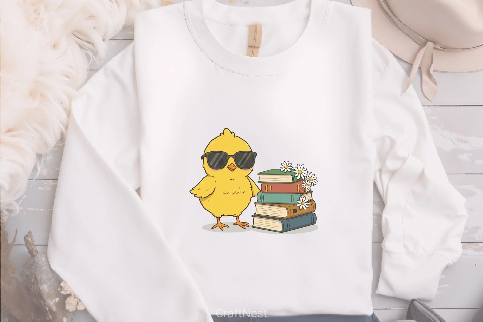 Groovy Easter Bookish Clipart Bundle - CraftNest - Digital Crafting and Art