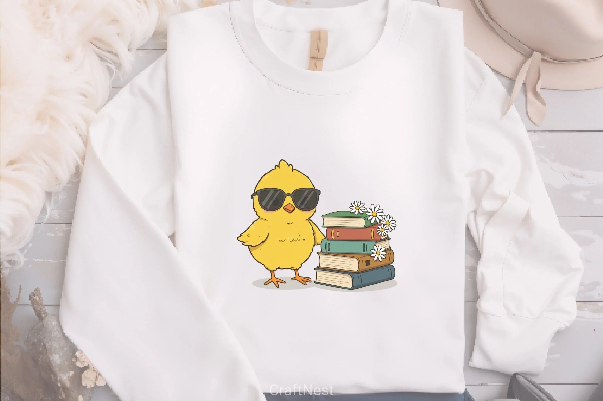 Groovy Easter Bookish Clipart Bundle - CraftNest - Digital Crafting and Art