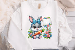 Easter Bunny Sign Clipart Bundle 7 - CraftNest - Digital Crafting and Art
