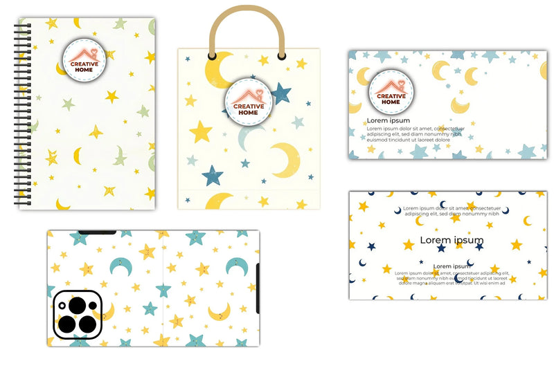 Cartoon Stars & Moons Clipart Bundle 1 - CraftNest - Digital Crafting and Art
