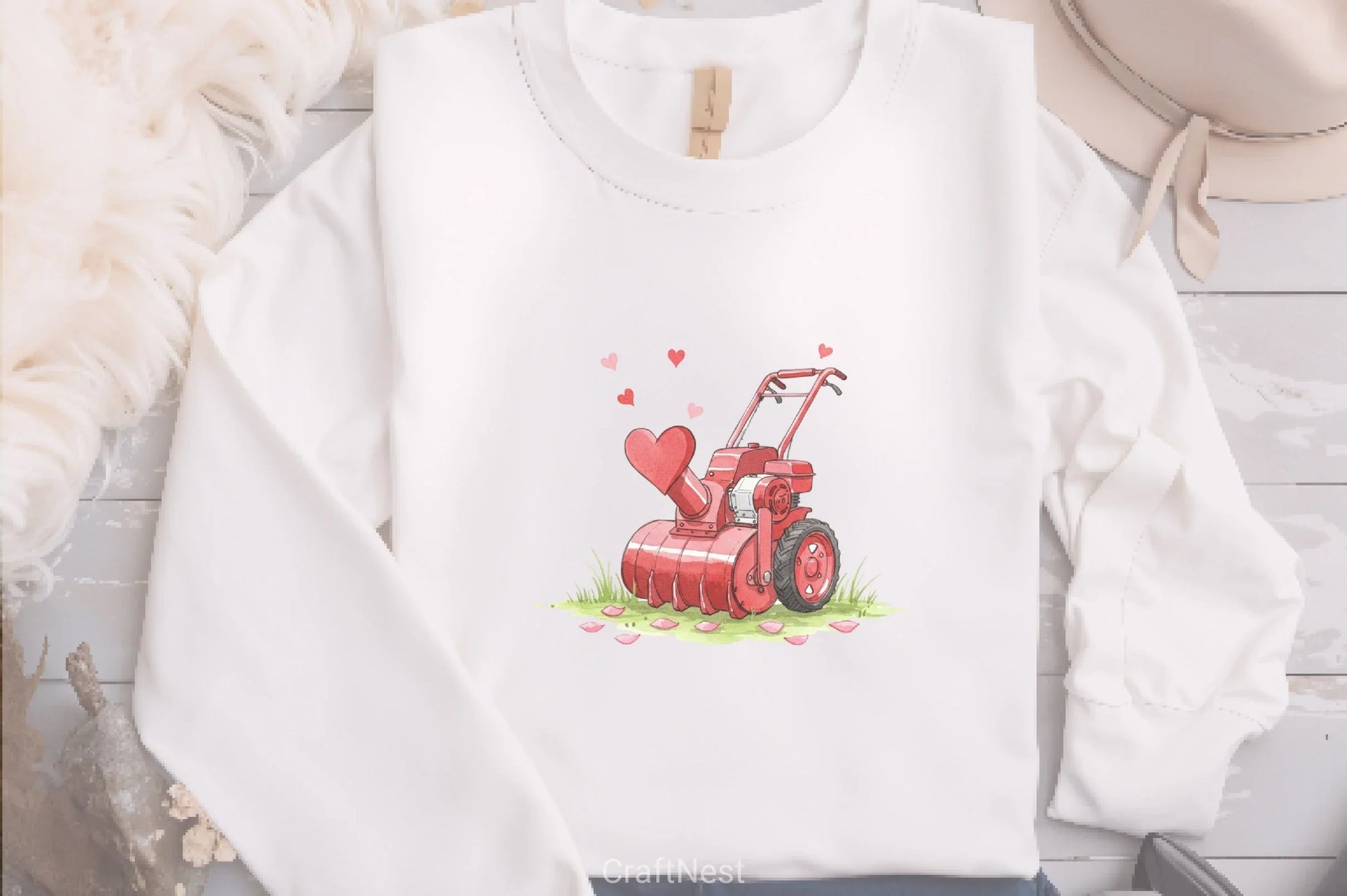 Valentine Garden Tools Clipart Bundle - CraftNest - Digital Crafting and Art