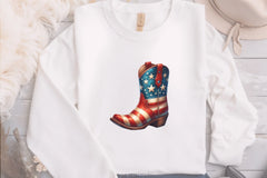 4th of July Cowboy Boot Clipart Bundle - CraftNest - Digital Crafting and Art