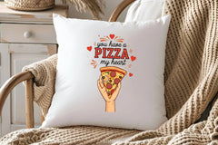 Pizza My Heart Valentine's Clipart Bundle - CraftNest - Digital Crafting and Art