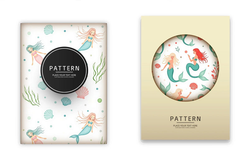 Magical Underwater Pattern Clipart Bundle - CraftNest - Digital Crafting and Art