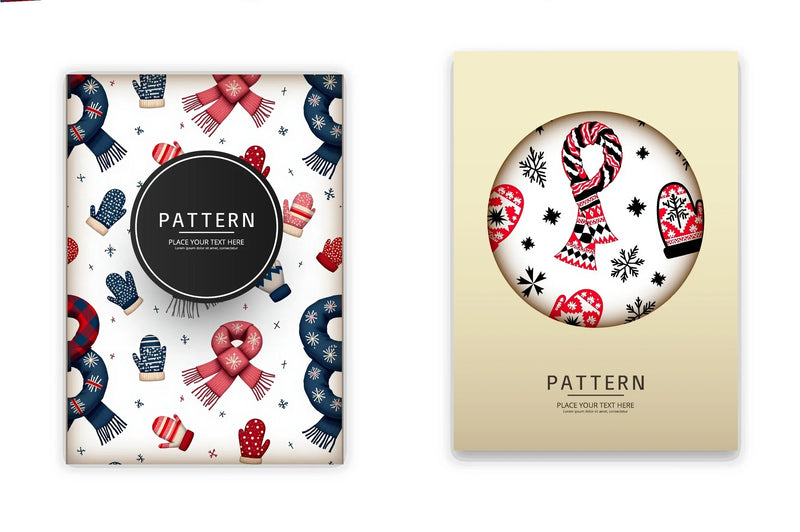 Cozy Scarves & Mittens Clipart Bundle - CraftNest - Digital Crafting and Art