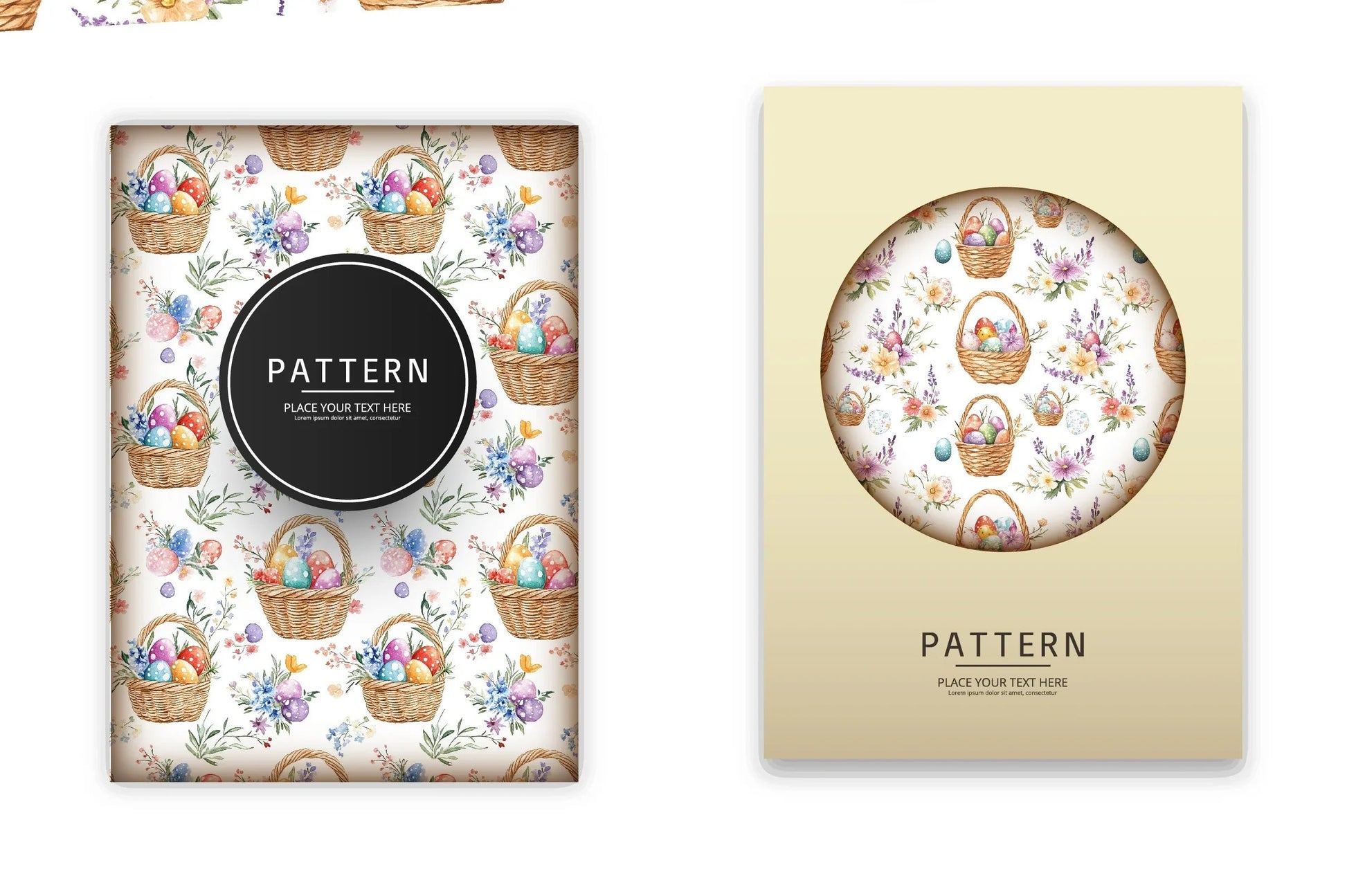 Easter Egg Basket Clipart Bundle 5 - CraftNest - Digital Crafting and Art