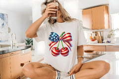 4th of July Cherry Bow Clipart Bundle - CraftNest - Digital Crafting and Art