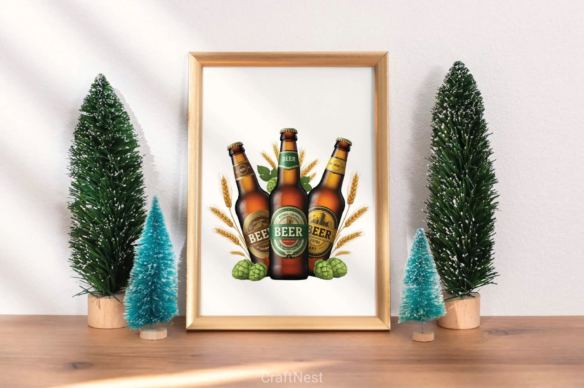 Beer Bottle Party Clipart Bundle - CraftNest - Digital Crafting and Art