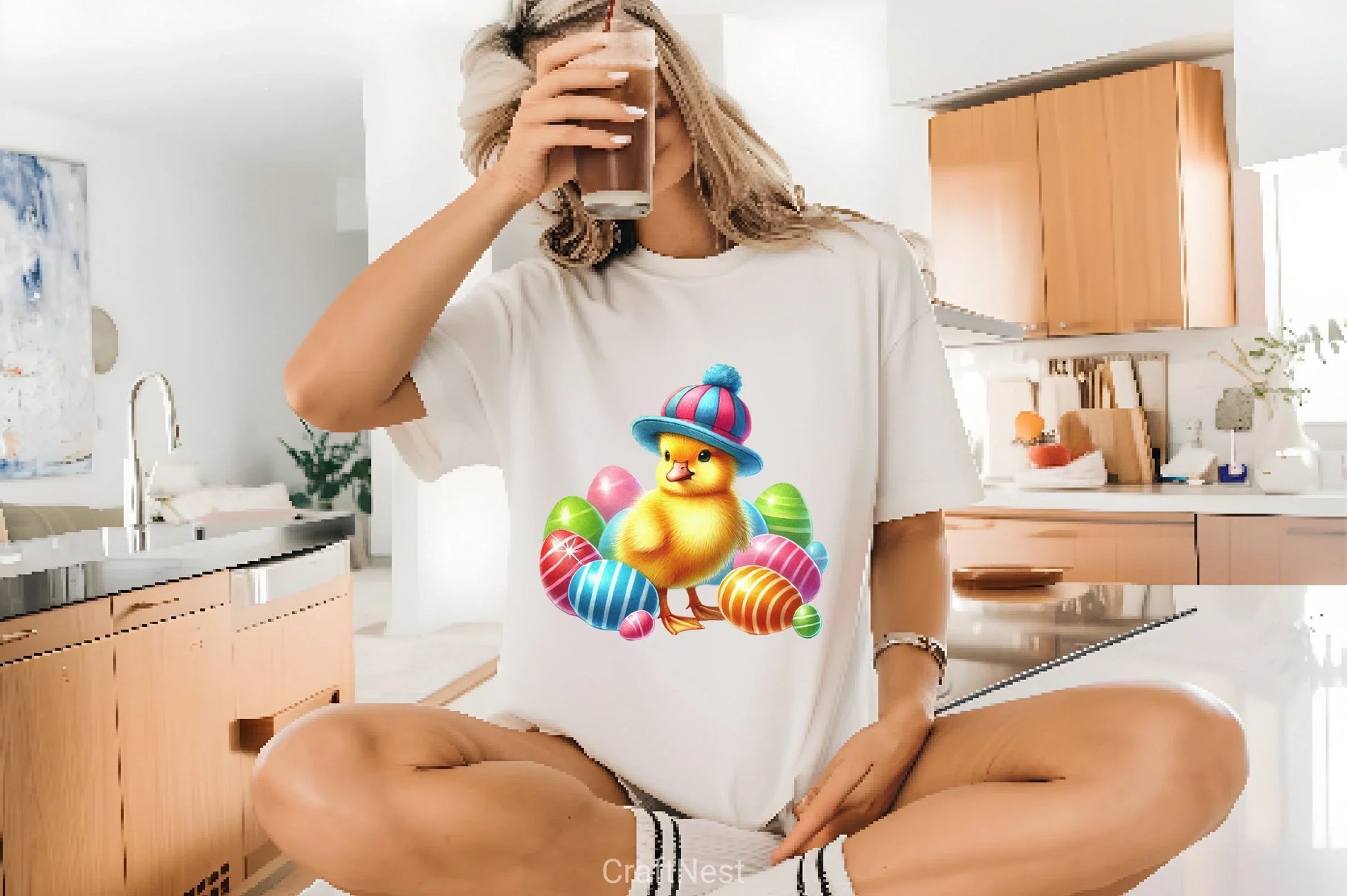 Cute Easter Duck Clipart Bundle - CraftNest - Digital Crafting and Art