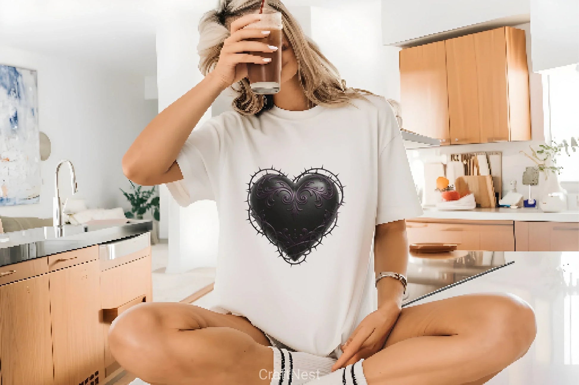 Gothic Heart Clipart Bundle - CraftNest - Digital Crafting and Art